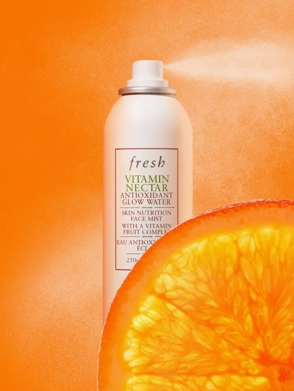 fresh Vitamin Nectar Antioxidant Glow Water Skin Nutrition Face Mist —250ml